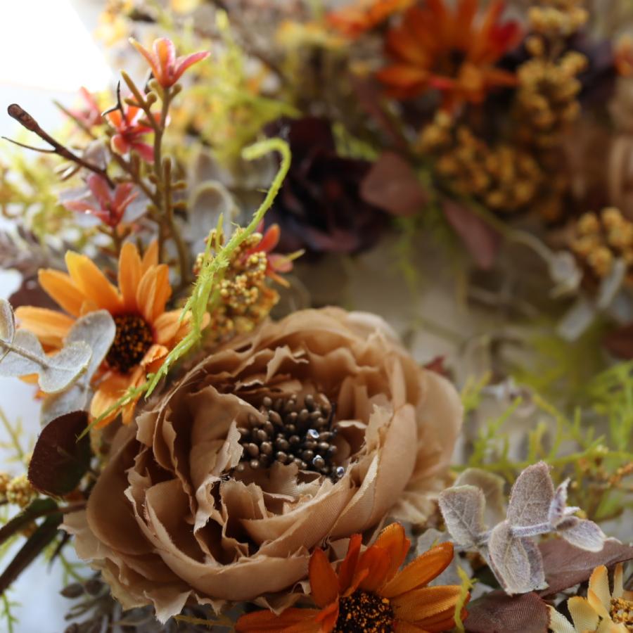 値下げ　ドライフラワーのナチュラルリース① 値下げ ドライフラワーのナチュラルリース① 値下げ ドライフラワーの