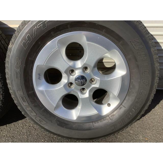 MIT 230222027 JEEP 純正 ホイール付 タイヤ4本セット 255/70 R18 個人 