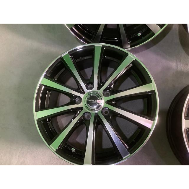 社外ホイールVEX 100-5H V.E.X.STYLISH LINE ホイール 4本セット 16x6.5J 個人宅への発送不可