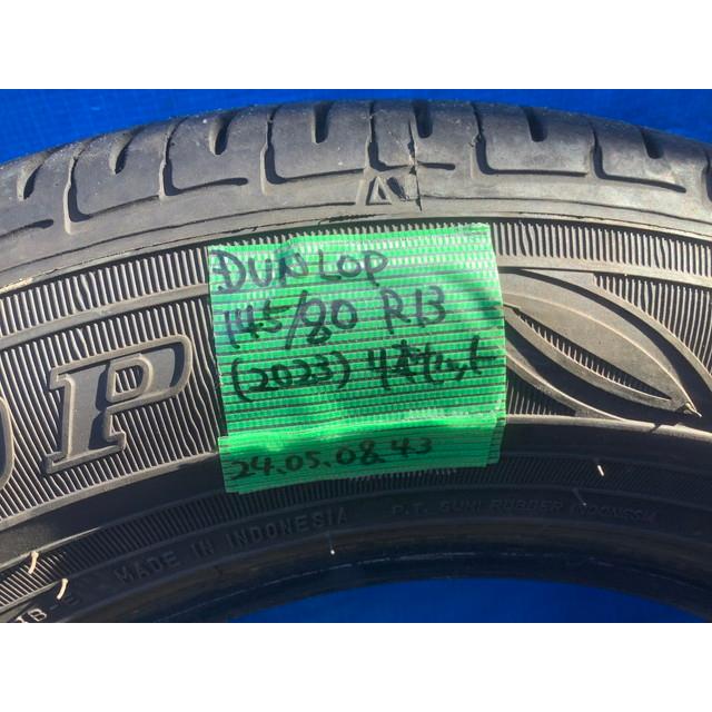 DUNLOP 145/80 R13 タイヤ 4本 セット （2023）個人宅への発送不可