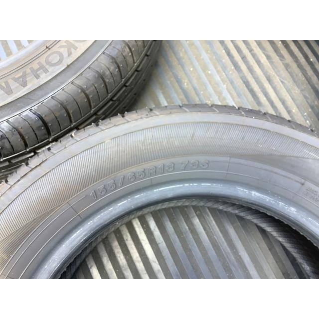 YOKOHAMA タイヤ 4本セット 155/65 R13 (2023) 個人宅への発送不可