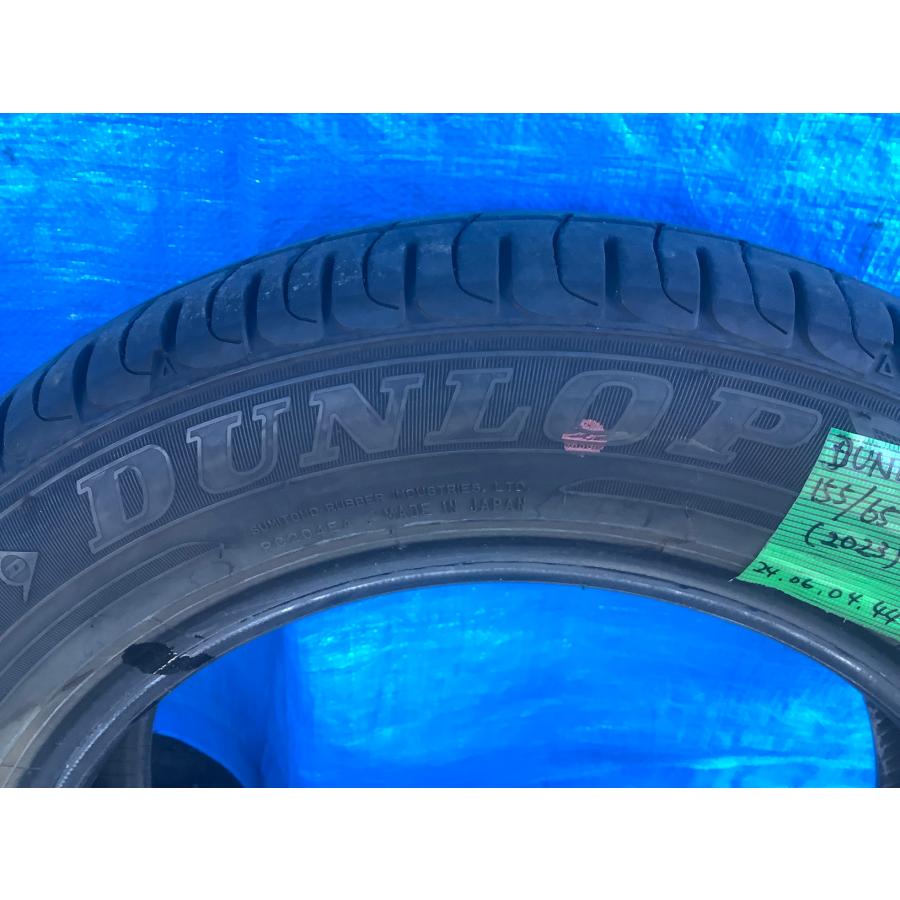 DUNLOP (2023) 155/65R13 タイヤ 4本セット 個人宅への発送不可最寄り 