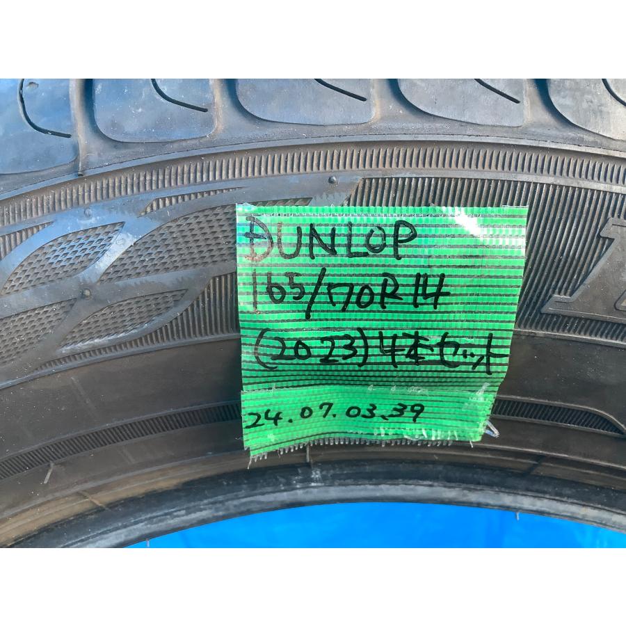 DUNLOP 165/70 R14 (2023) タイヤ 4本 セット 個人宅への発送不可