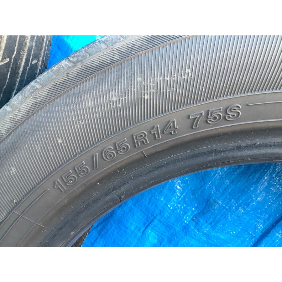 YOKOHAMA 155/65 R14 (2023) タイヤ 2本セット 個人宅への発送不可