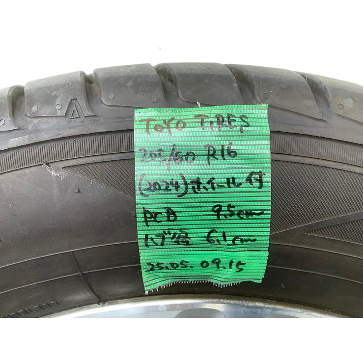 TOYO TIRES ホイール付き タイヤ (2024) 205/60 R16 4本セット 個人宅