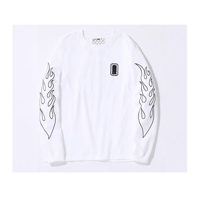 CLUCT　東京改 L/S TEE　WHT (02979-01)｜mita-sneakers