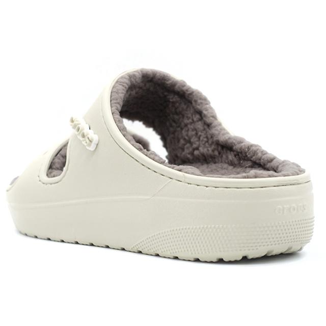 crocs　CLASSIC COZZZY SANDAL　BONE/MUSHROOM (207446-2YC)｜mita-sneakers｜02