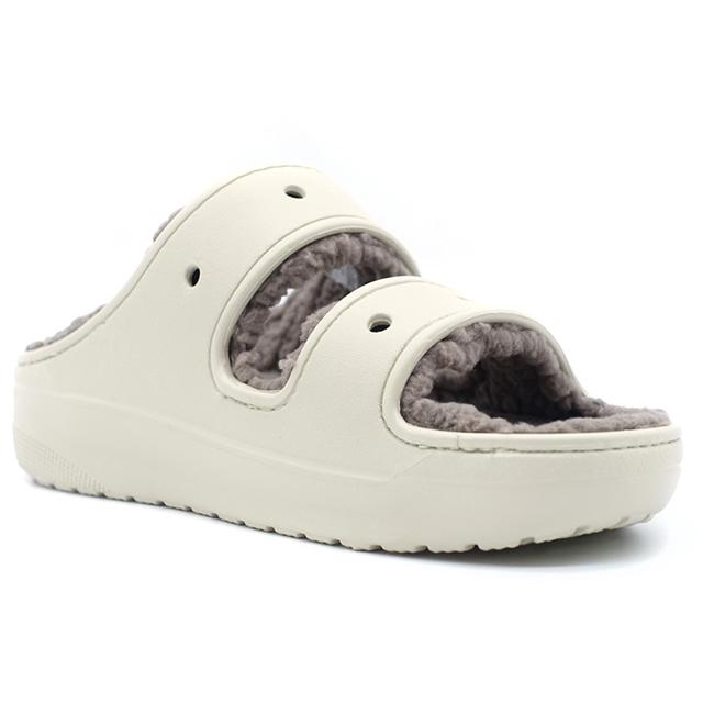 crocs　CLASSIC COZZZY SANDAL　BONE/MUSHROOM (207446-2YC)｜mita-sneakers｜05