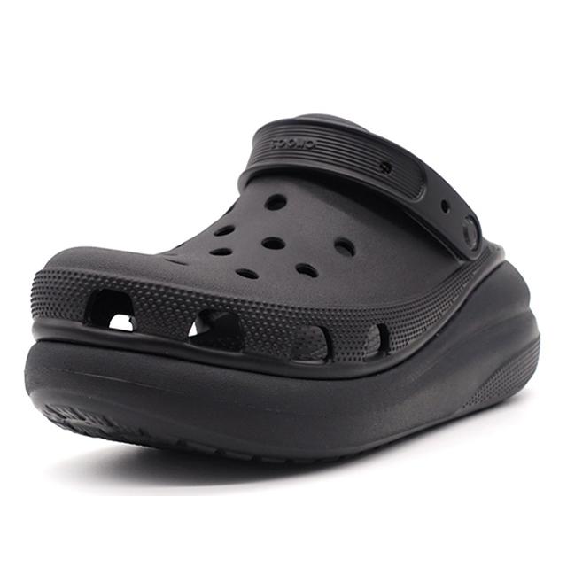 crocs　CLASSIC CRUSH CLOG　BLACK (207521-001)｜mita-sneakers