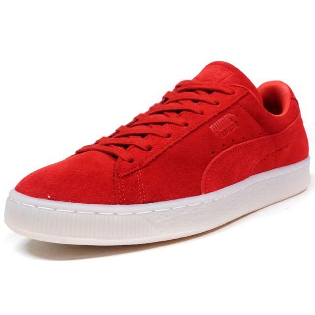 puma classic suede red