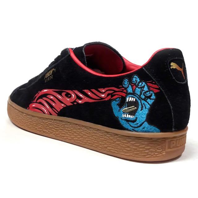 puma suede classic x santa cruz