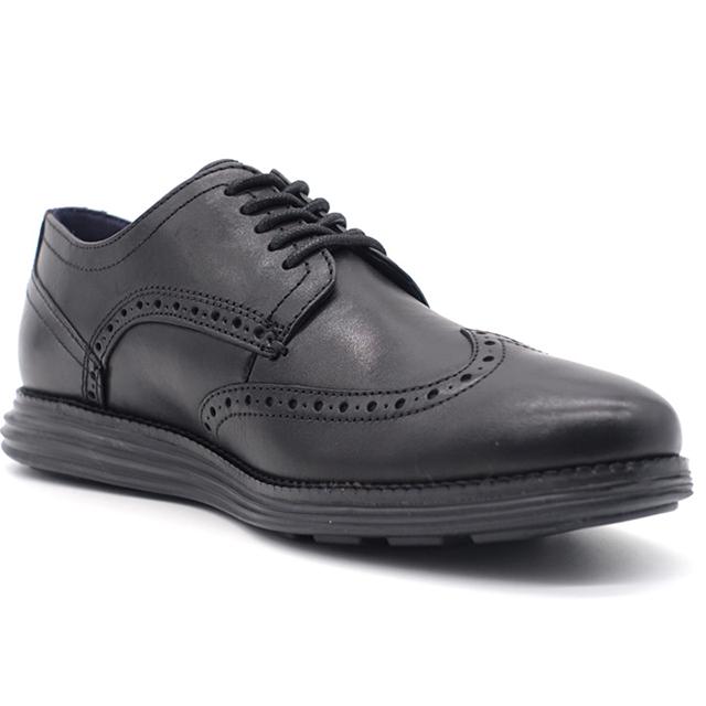 COLE HAAN　ORIGINALGRAND WINGTIP OXFORD　BLACK/BLACK (C27984)｜mita-sneakers｜05