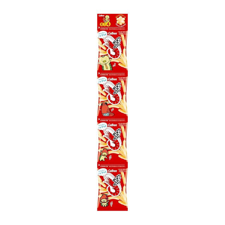 カルビー かっぱえびせん ミニ4 48g×12袋｜天然えび使用 ノンフライ