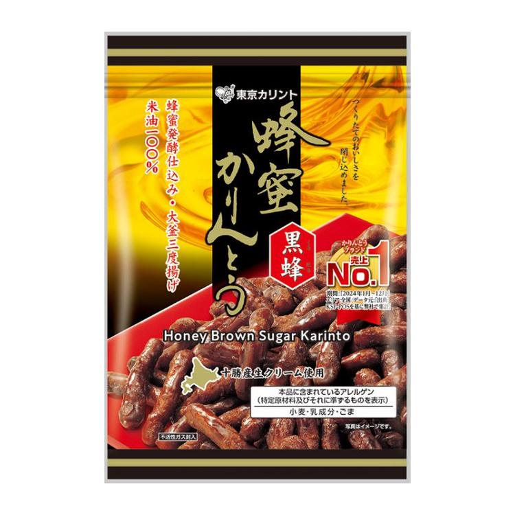 東京カリント 蜂蜜かりんとう＜黒蜂＞82g×12袋｜黒糖 蜂蜜 かりんとう