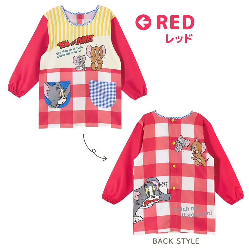 メール便送料無料】 エプロン スモック 保育士 キャラクター プリント