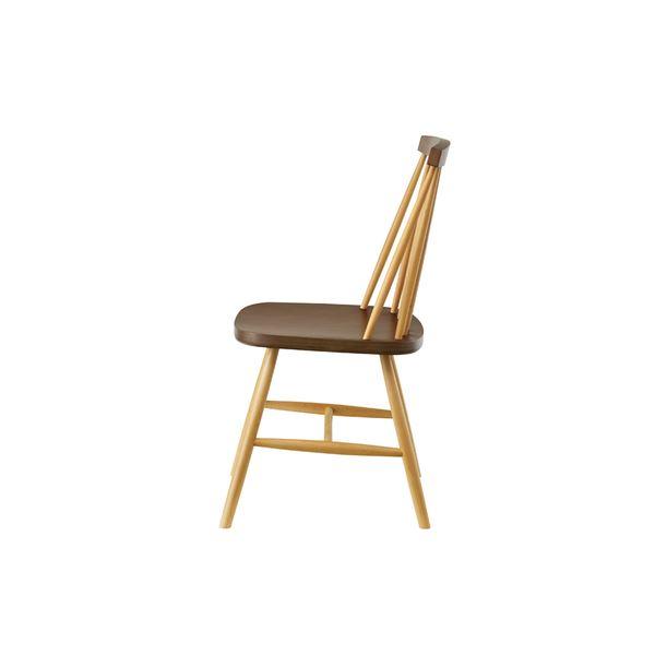 MITASダイニングチェア パーソナルチェア 幅41cm ミックス 2脚セット 木製 リビング 在宅ワーク 店舗 インテリア家具 プレゼントto_2