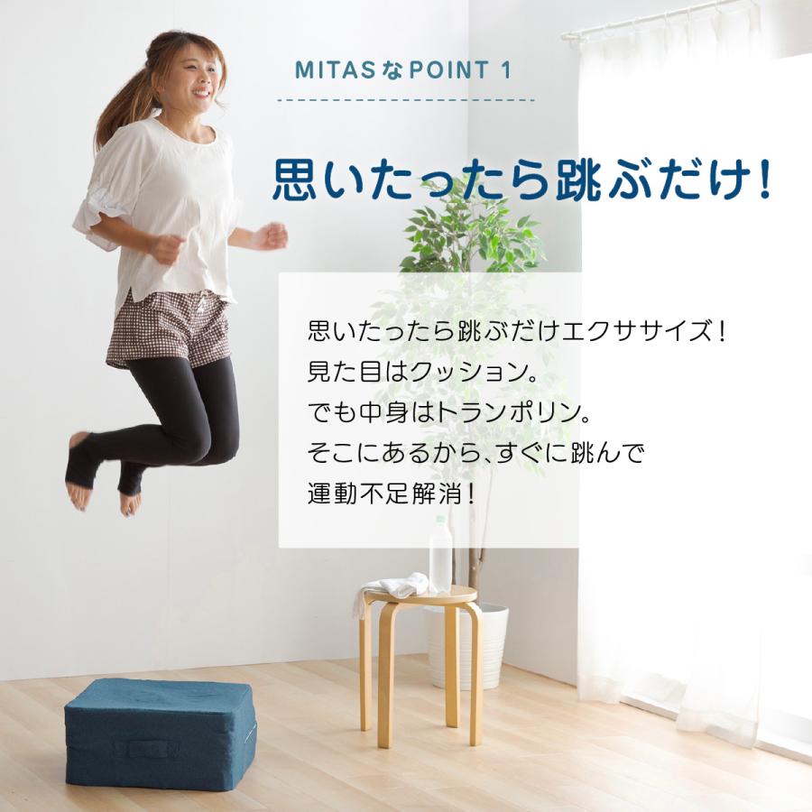 公式　MITAS イエトレクッション トランポリンクッション　45ｘ45ｘ20cm　大人用　こども用　室内用｜mitas-shop｜03