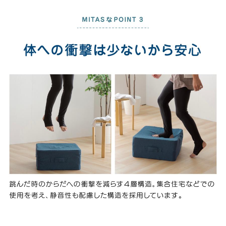 公式　MITAS イエトレクッション トランポリンクッション　45ｘ45ｘ20cm　大人用　こども用　室内用｜mitas-shop｜07