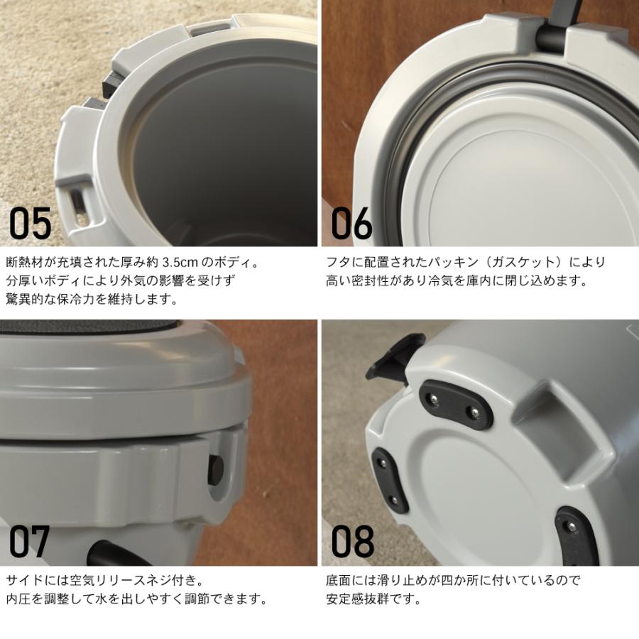 サンド　アイスランドクーラー ウォータージャグ 2.5ガロン アイスバケット ICELAND COOLER（アイスランドクーラー） アイスバケツ ウォーター