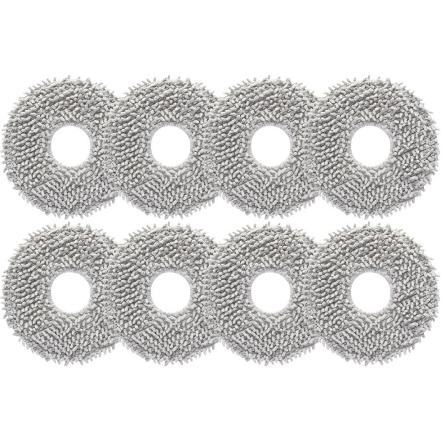 6 Pièces T30S Mop Pads Compatibles ECOVACS DEEBOT T30 Pro Max, T30S, X2 Omni - Microfibre Premium Absorbante