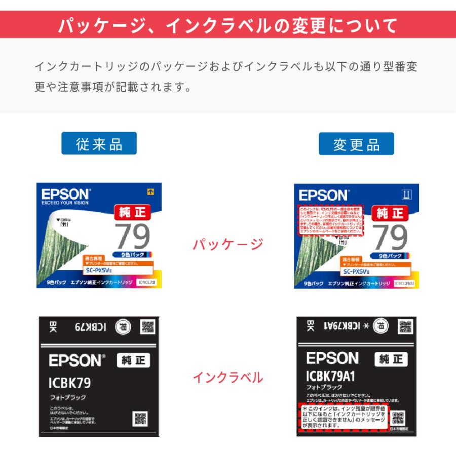 エプソン EPSON 純正品 IC9CL79A1 9色セット 純正インク