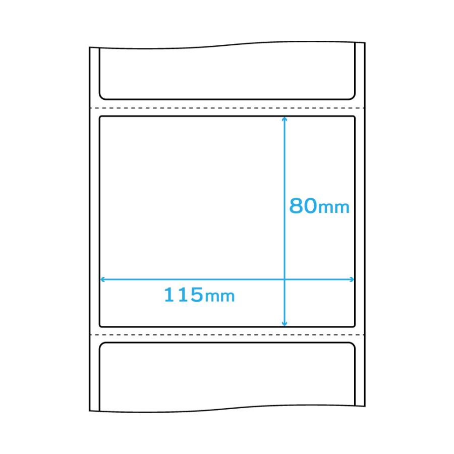 物流標準PDラベル Cタイプ ヨコ型 弱粘着 ロール 80×115mm 感熱 物流標準PDラベル Cタイプ ヨコ型 弱粘着 ロール 80×115mm 感熱
