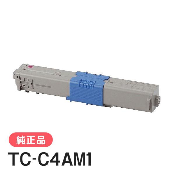 沖データ OKI 純正品 TC-C4AM1 トナーカートリッジ マゼンタ