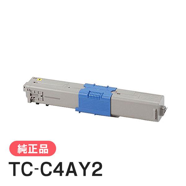 沖データ OKI 純正品 TC-C4AY2 トナーカートリッジ イエロー(大