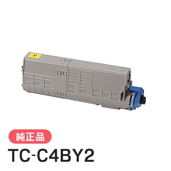 OKI 純正品 TC-C4BY2 トナーカートリッジ イエロー(大) : tc-c4by2 