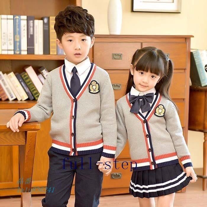 入学式 スーツ 男の子 子供スーツ 女の子 卒業式 イングランドタイプ キッズ 双子 フォーマル 小学生制服 4点セット 直営店