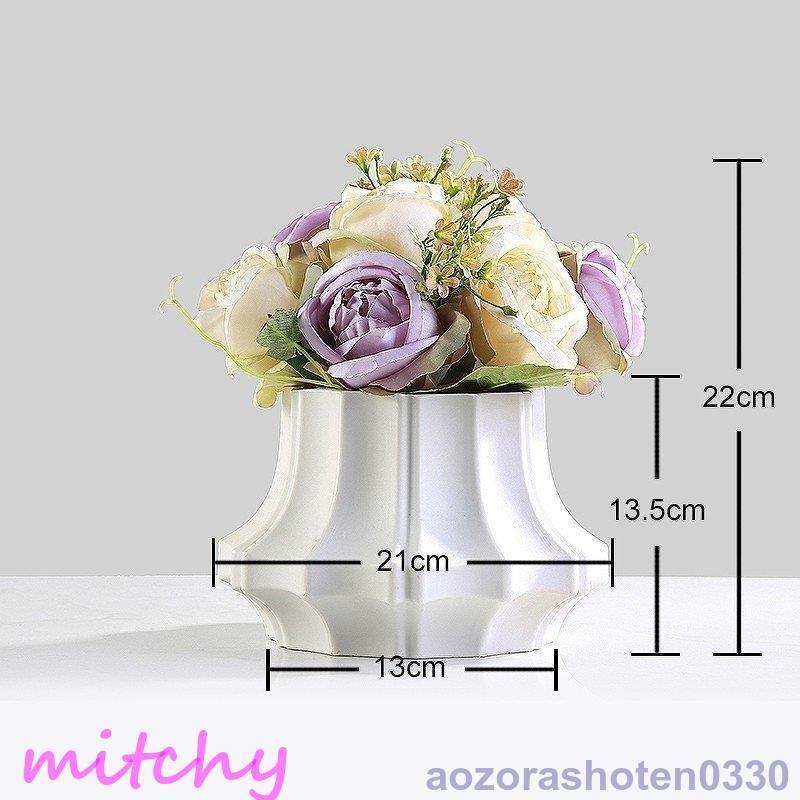 破格値下げ 結婚祝い 引越し祝い 造花 花瓶 造花付き花瓶 インテリア ブーケ おしゃれ 一輪挿し 大きな ガラス 北欧 大きい 白 花束 お祝い 花瓶 花器 カラー B Www Adeed Com