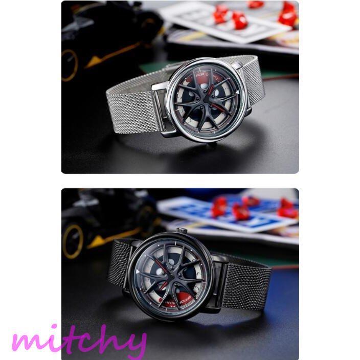 4年保証 メンズ 腕時計 40代 Sanda スピンタイプ 防水 ホイール ３d 安い おしゃれ 30代 代 腕時計 カラー ブルー