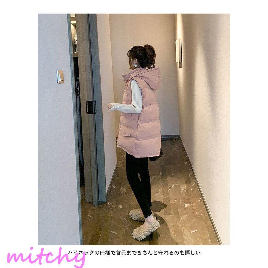 衝撃特価 冬ベスト レディース フード付き 中綿ベスト 厚手 ジレ 通勤 冬 キルティングベスト 冬新作 アウター ノースリーブ ジレベスト 前あき 送料無料 Ortho99plus1 Com