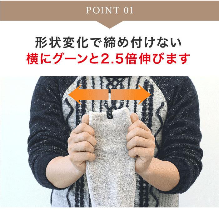 新色入荷／男性にオススメのシルク！ミーテ 軽やかシルクコットン40（メンズ）2足組 マジックテープ シニア