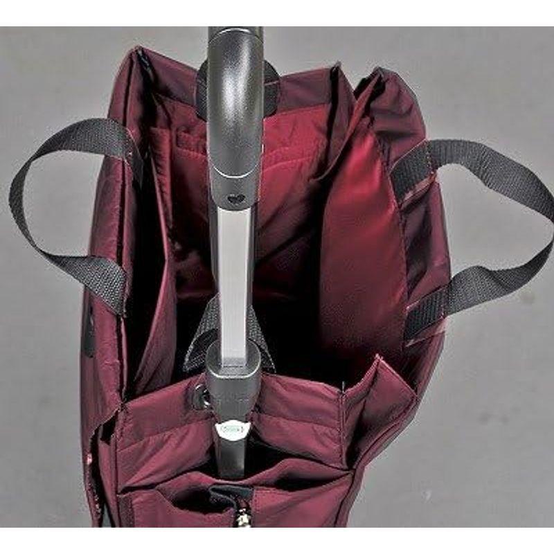 G4【未使用品】ウォーキングキャリー アイカートII-F 小花ワインカラー 須恵廣工業 ウォーキングキャリーアイカートII(ツー)-F(小花ワイン)