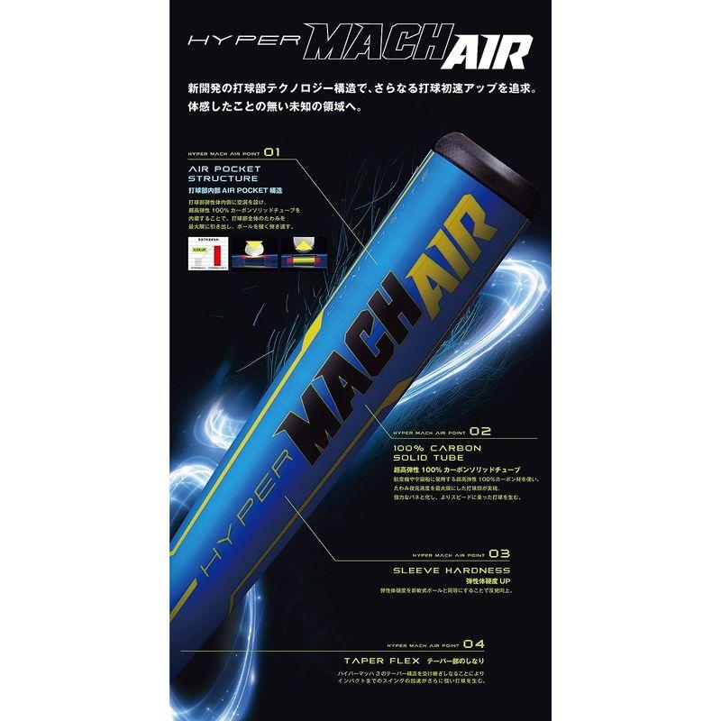 ローリングス(Rawlings) ジュニア 軟式 バット HYPERMACH AIR (トップバランス) ハイパーマッハ エアー BJ0HY Rawlings ジュニア 軟式 バット HYPERMACH AIR トップバランス ハイパーマッハ エアー BJ0HY