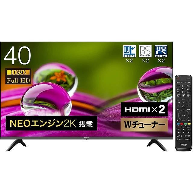 液晶テレビ 2021年製 Hisense ハイセンス 40A30G 40インチ ハイセンス 40A30G [40インチ] 価格比較 - 価格.com