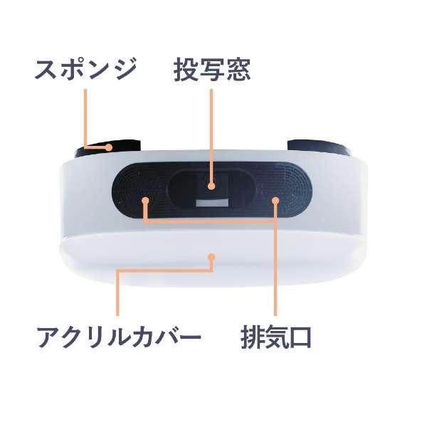 DMM.make CINEMA LIGHT プロジェクター 照明型プロジェクター「DMM.make CINEMA LIGHT」からポンコツ臭