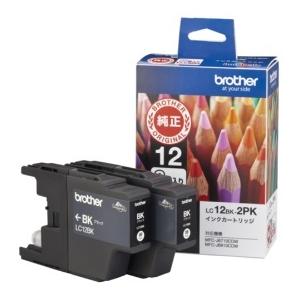 新品・純正品】【東証上場の安心企業】ブラザー LC12BK 純正インク