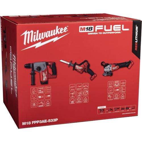 Milwaukee（ミルウォーキー） 【東証上場の安心企業】M18FPP3AE-533PJP 