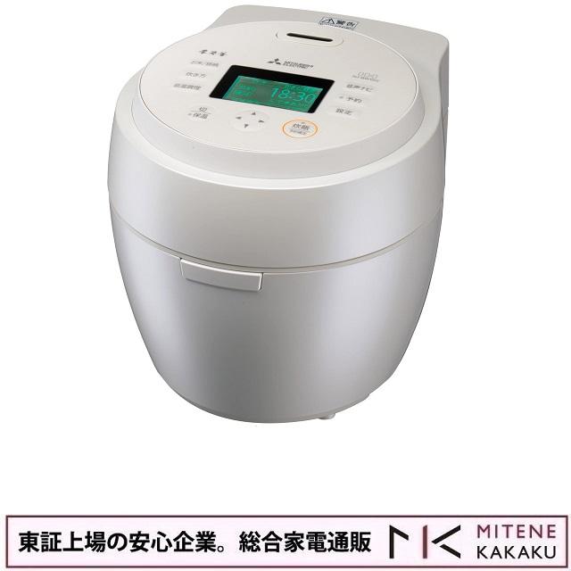 炭炊釜 東証上場の安心企業/三菱 IHジャー炊飯器（5.5合炊き） 本炭釜 