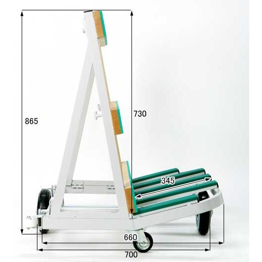 東証上場の安心企業】PONY-PORTABLE200 ○日本ベンリー 搬送台車 