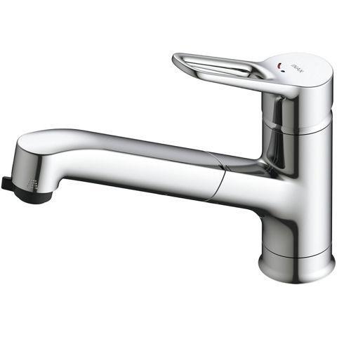 LIXIL（リクシル） INAX ハンドシャワー付 シングルレバー 混合水栓