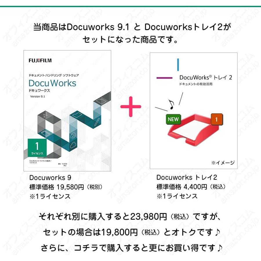 【宅急便発送・在庫有】【東証上場の安心企業】DocuWorks 9.1 ライセンス認証版 (トレイ 2同梱) / 1ライセンス　(SDWL651A) 【送料無料（沖縄・離島は除く）】｜mitene-kakaku｜04