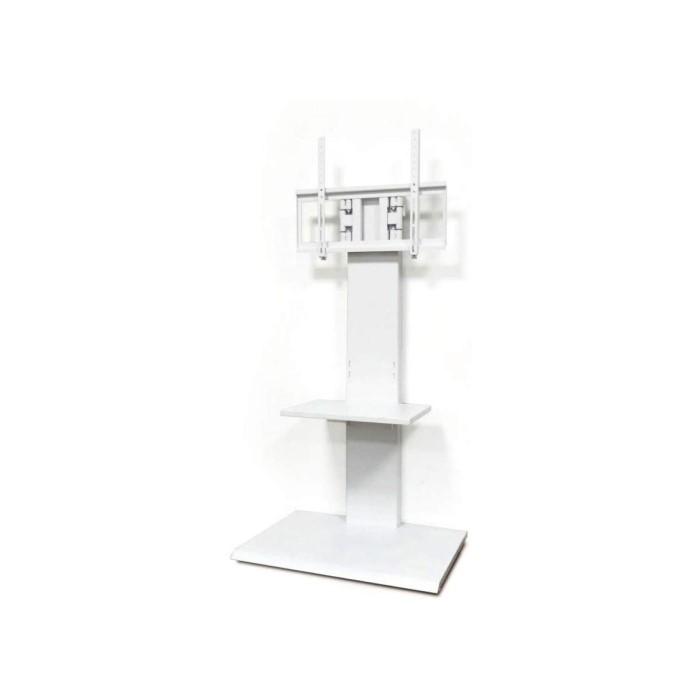 壁掛け風アングルテレビ台 ハイ ホワイト 54541 KUROSHIO クロシオ