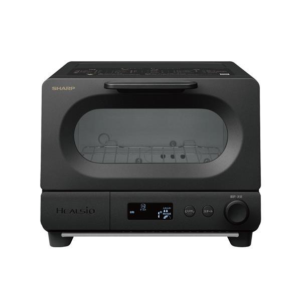 【東証上場の安心企業】【新品・在庫あり★】AX-WT1-B ●SHARP(シャープ)　ウォーターオーブントースター HEALSIO（ヘルシオ） [ブラック](AX-WT1) | SHARP