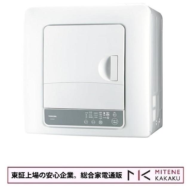 TOSHIBA（東芝） 東証上場の安心企業/東芝 6.0kg 衣類乾燥機