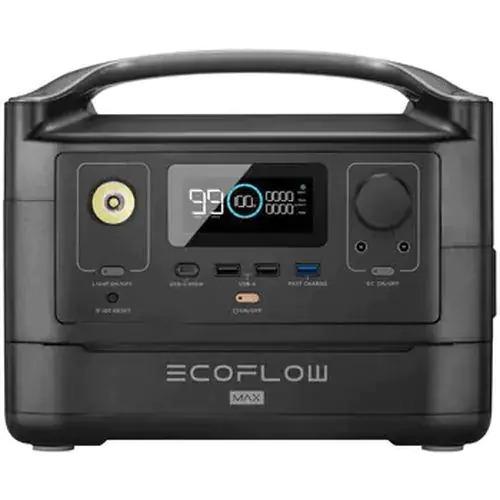 EcoFlow エコフロー  600 MAX ポータブル電源 東証上場の安心企業】○EcoFlow/エコフロー RIVER Max ポータブル電源