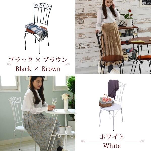 ヨーロッパ風 ロートアイアン 家具 チェア カフェチェアー