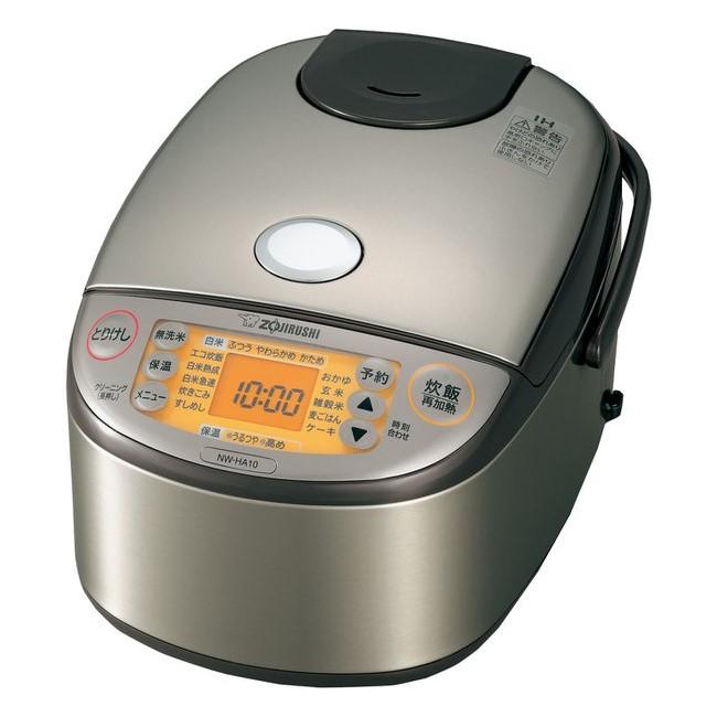 極め炊き 【新品・在庫限り】NW-HA10-XA ●象印 「極め炊き」IH炊飯ジャー （5.5合炊き）［ステンレス］  (NW-HA10)【送料無料（沖縄・離島除く）】 : MITENE Premium - 通販 - Yahoo!ショッピング